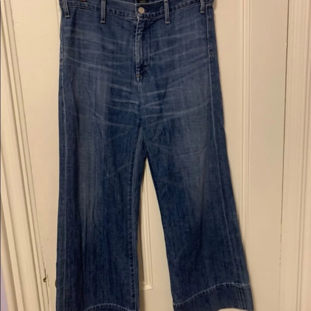 CItizens of Humanity Abigail high rise wide leg jeans size 28